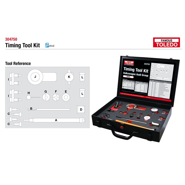 304750 - Timing Tool Kits | Toledo